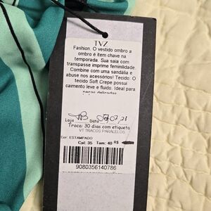 Green and Black Dress by TVZ